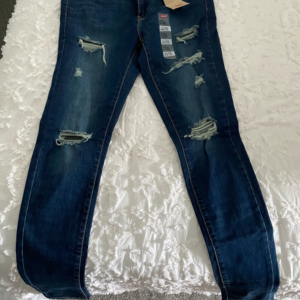 Levi Jeans size 10 long NWT